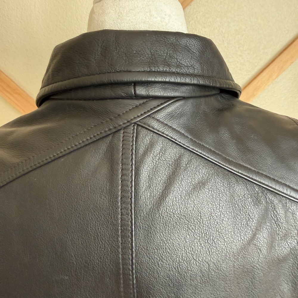 Vintage Harley Davidson “An American Legend” Genuine Leather Jacket * Womens XS - Picture 8 of 15
